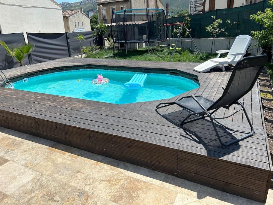 Maison Avec Piscine Marsylia Zewnętrze zdjęcie